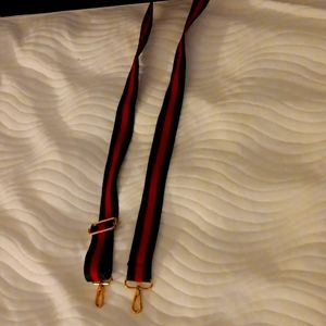 Purse strap Gucci like colors
